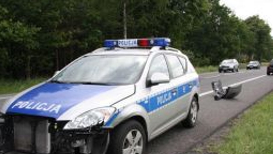 Policjantka spowodowała kolizję i zapłaciła mandat