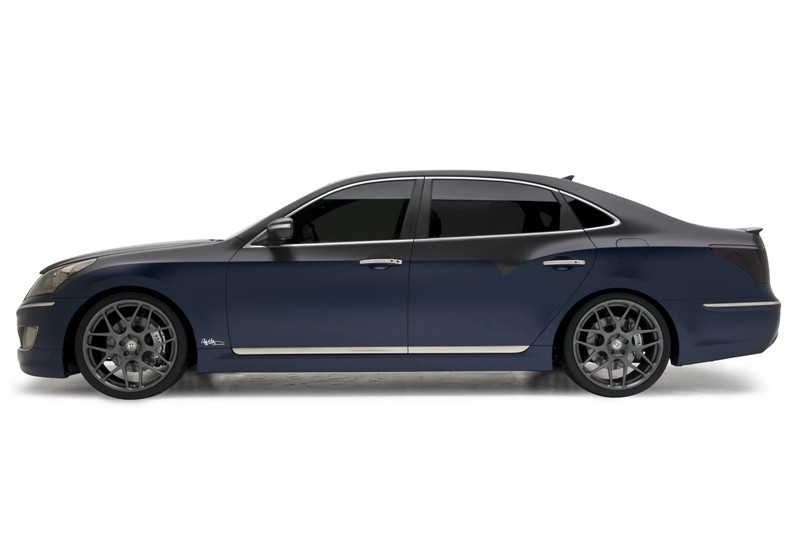 Hyundai Equus w wersji „Zjedź mi z drogi, złamasie!”