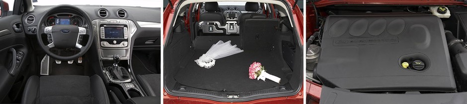 Ford Mondeo: wersje: 1.8 i 2.0 TDCi z 2007 r.; pojemność bagażnika 554-1745 l