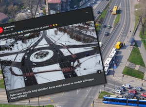 "Maszynka do zarabiania pieniędzy" na rondzie w Nowym Sączu. Interweniuje prezydent miasta
