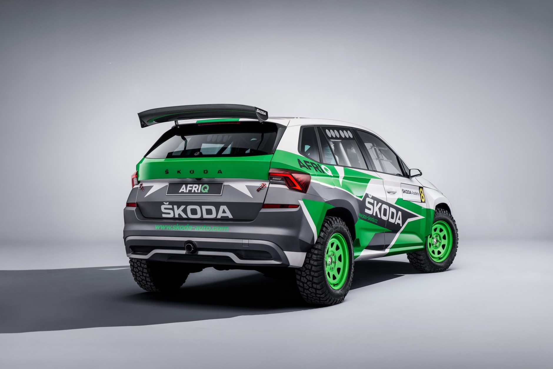 Rajdowa Skoda Afriq stworzona przez studentów z Mladej Boleslavi