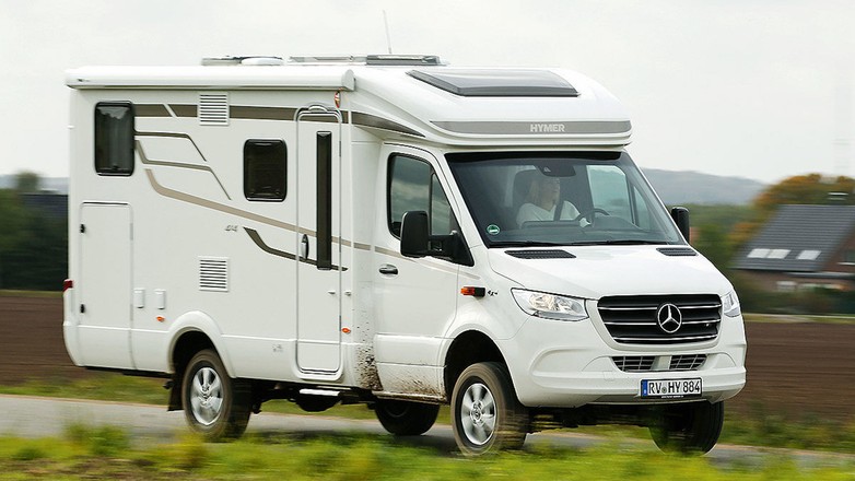 Dwa kampery 4x4: Hymer i Knaus