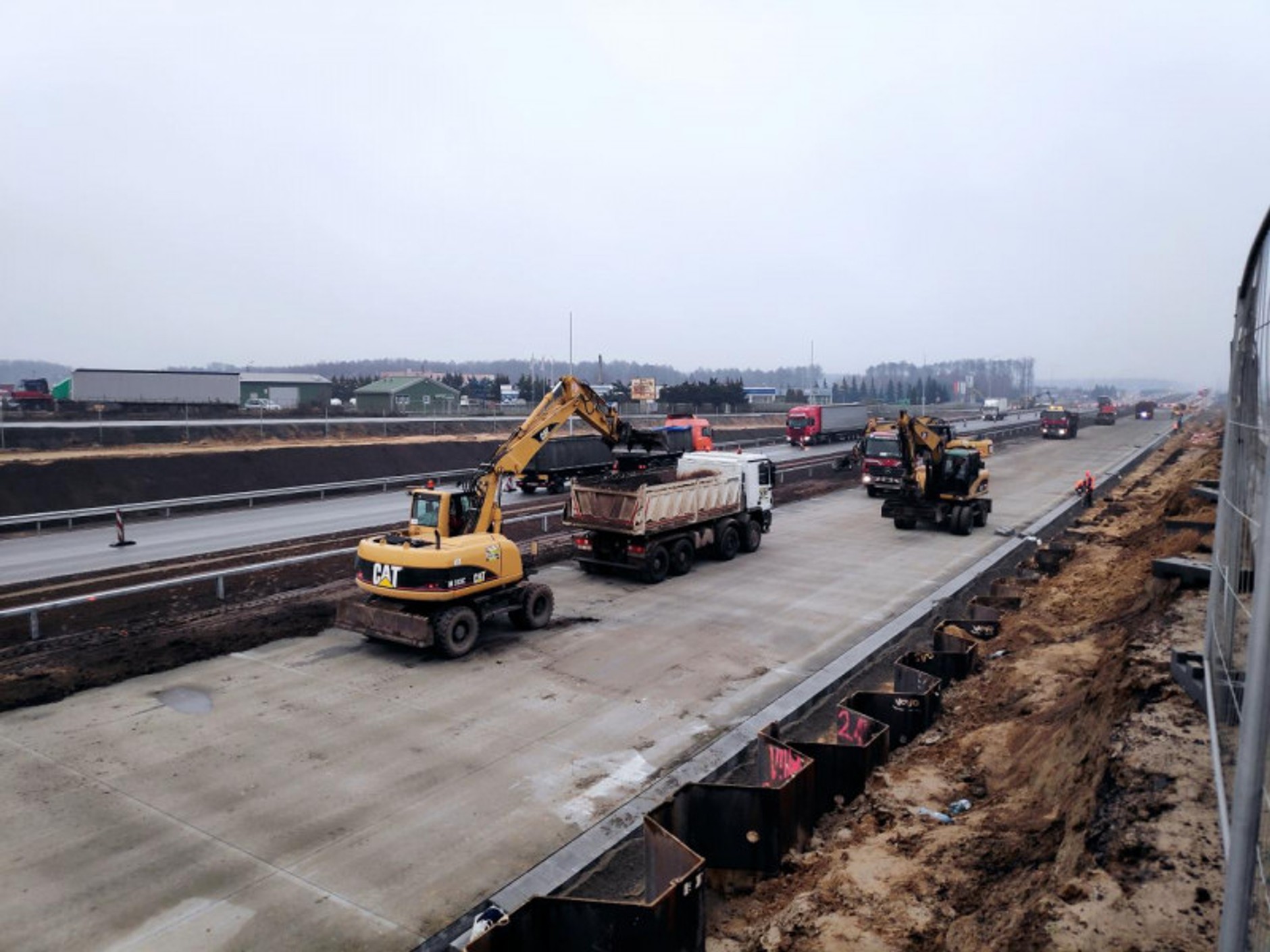 Trasa S5 w pobliżu Bydgoszczy