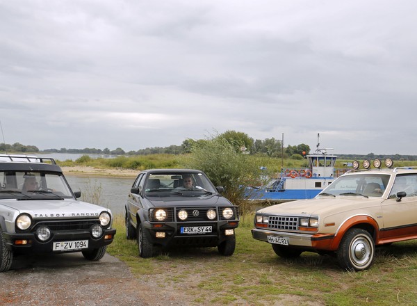 Volkswagen Golf 2 Country, AMC Eagle Kammback i Talbot-Matra Rancho – te samochody wyprzedziły swoje czasy