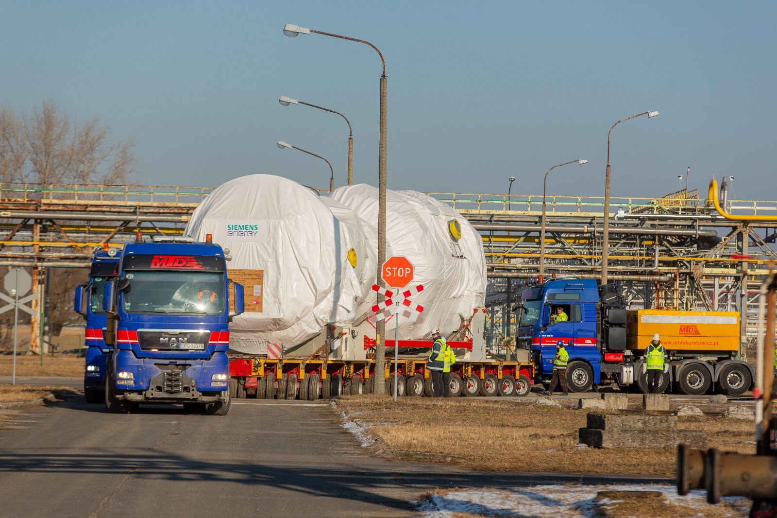 Transport do Elektrowni Rybnik
