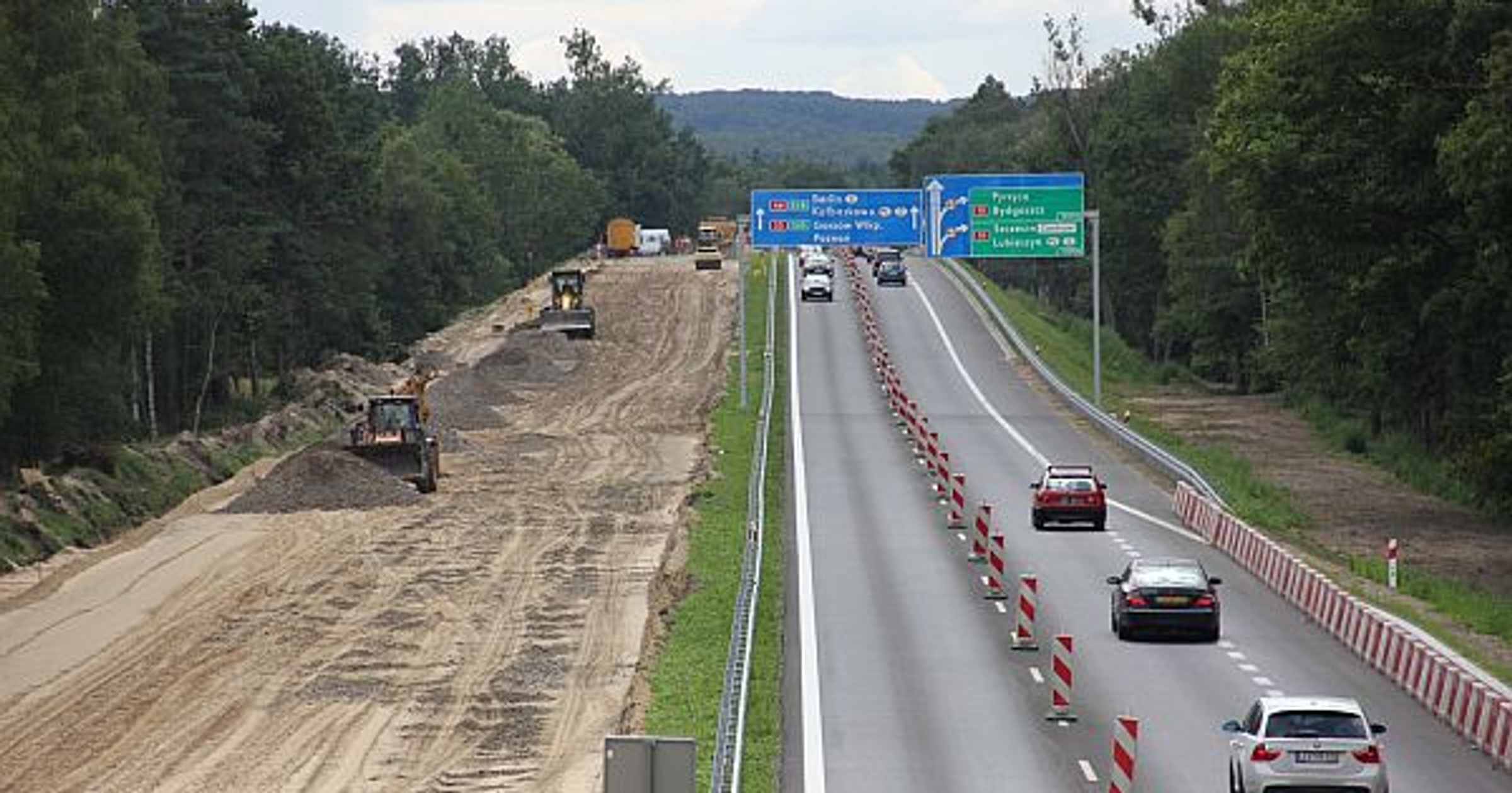 Autostrada A6 w remoncie