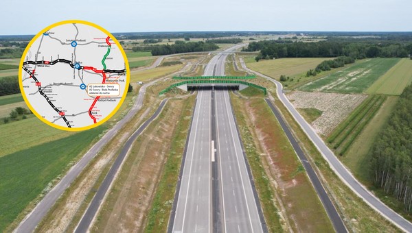 Nowy odcinek autostrady A2 już otwarty. Prawie 30 km nowej trasy gotowe