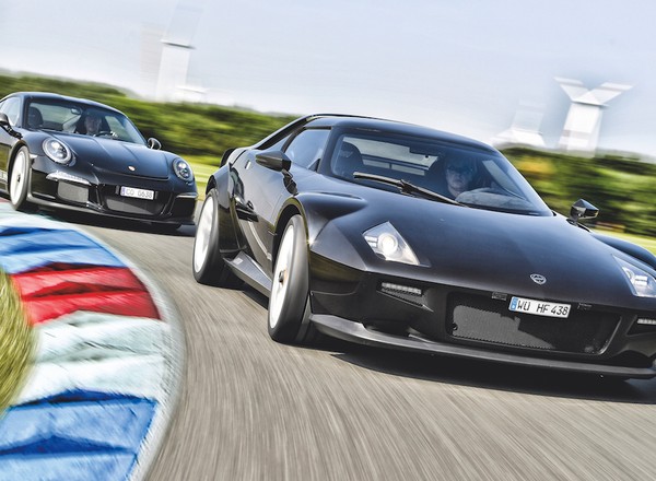 New Stratos kontra Porsche 911 R - czysta pasja