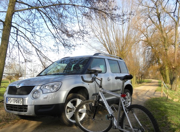 Skoda Yeti i rower