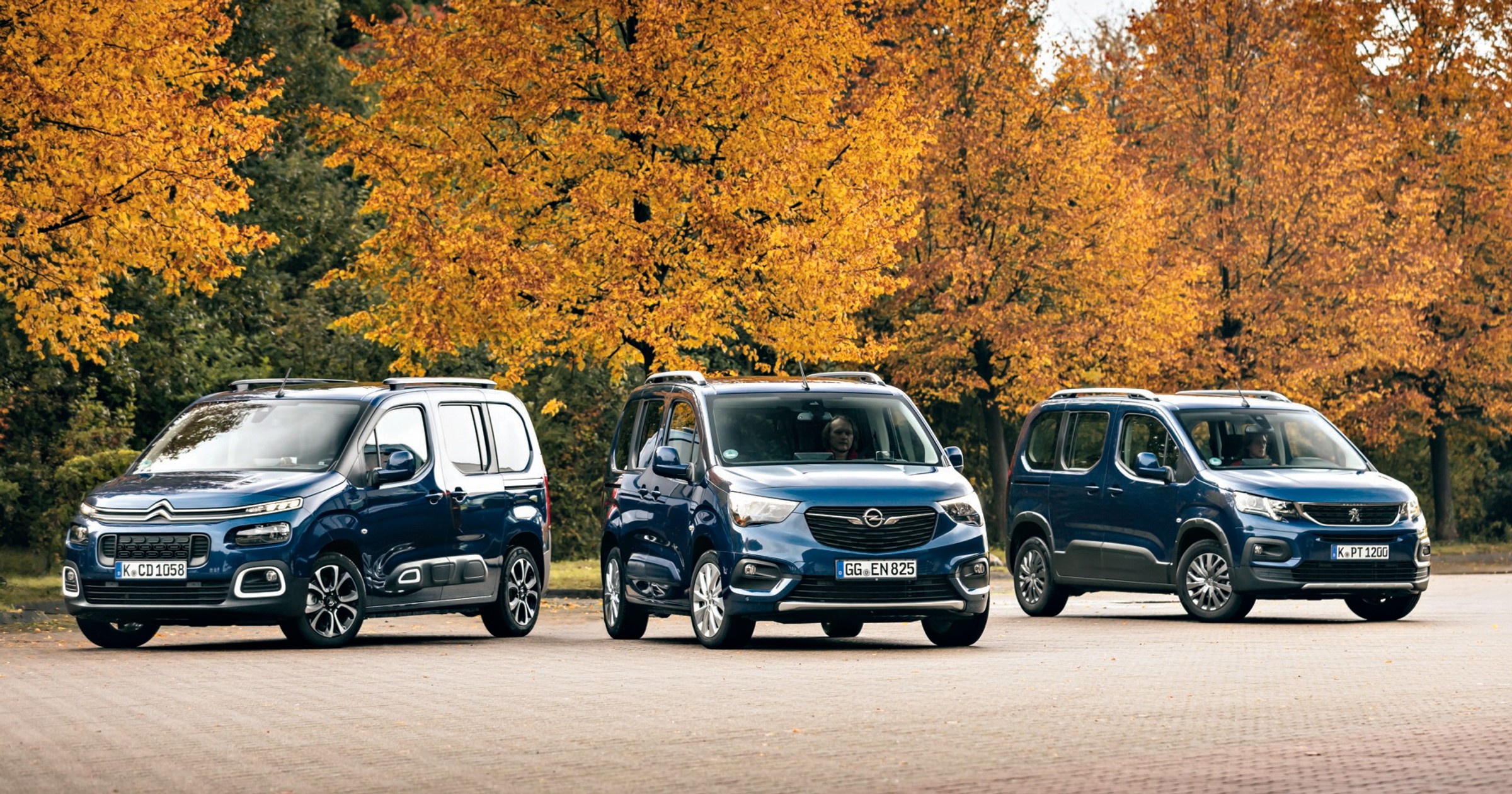 Citroën Berlingo, Opel Combo Life, Peugeot Rifter