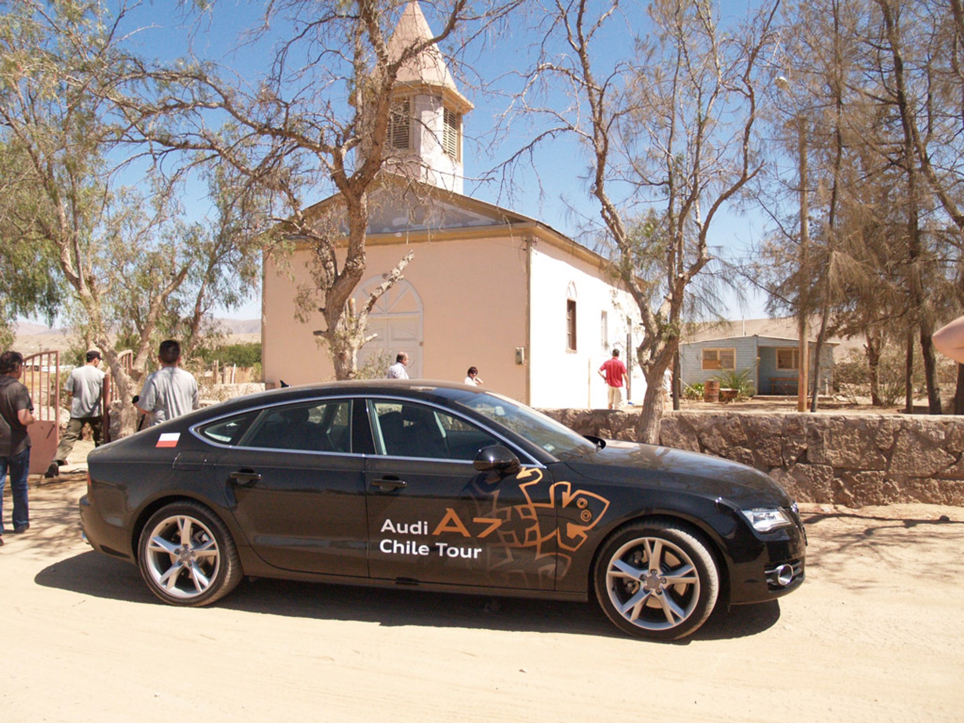 Chilijska próba Audi A7