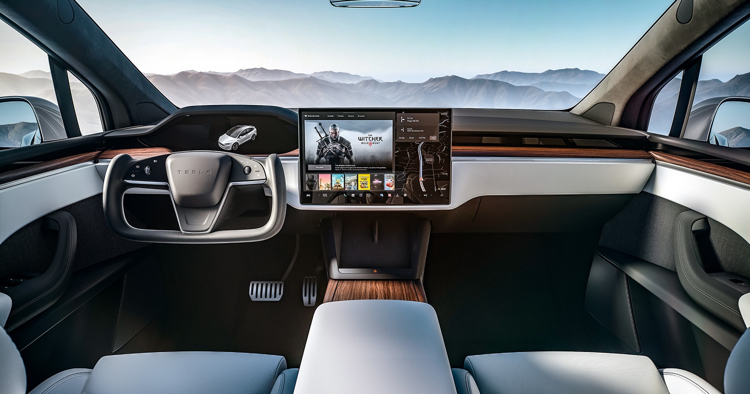 Tesla Model X Plaid (2022) - zdjęcie ilustracyjne