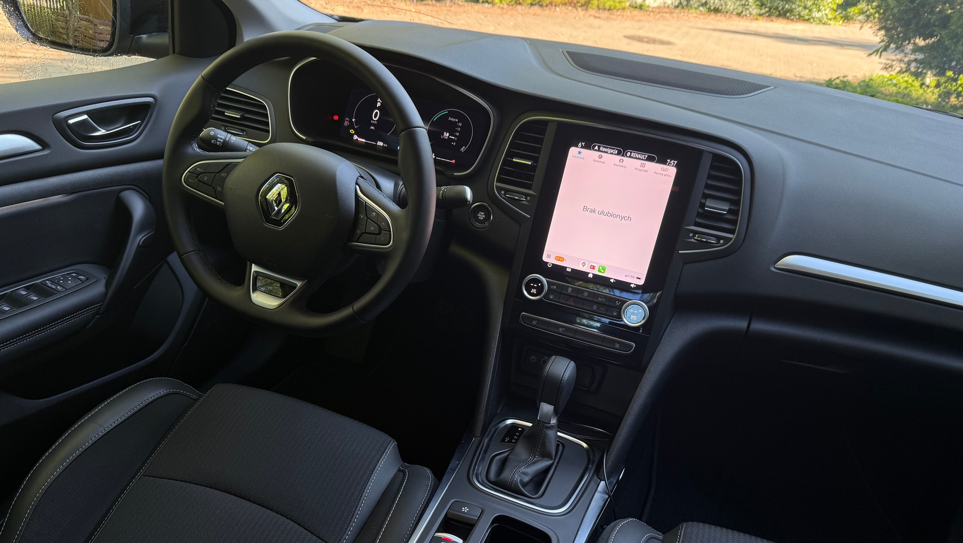 Renault Megane GrandCoupe – kokpit