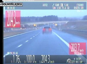 Kolejni rekordziści nagrani przez policjantów z grupy "Speed" zapłacą po 2,5 tys. zł [Wideo]
