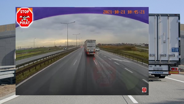 Złe warunki i brak odstępu. Jak to się kończy w przypadku TIR-a?  