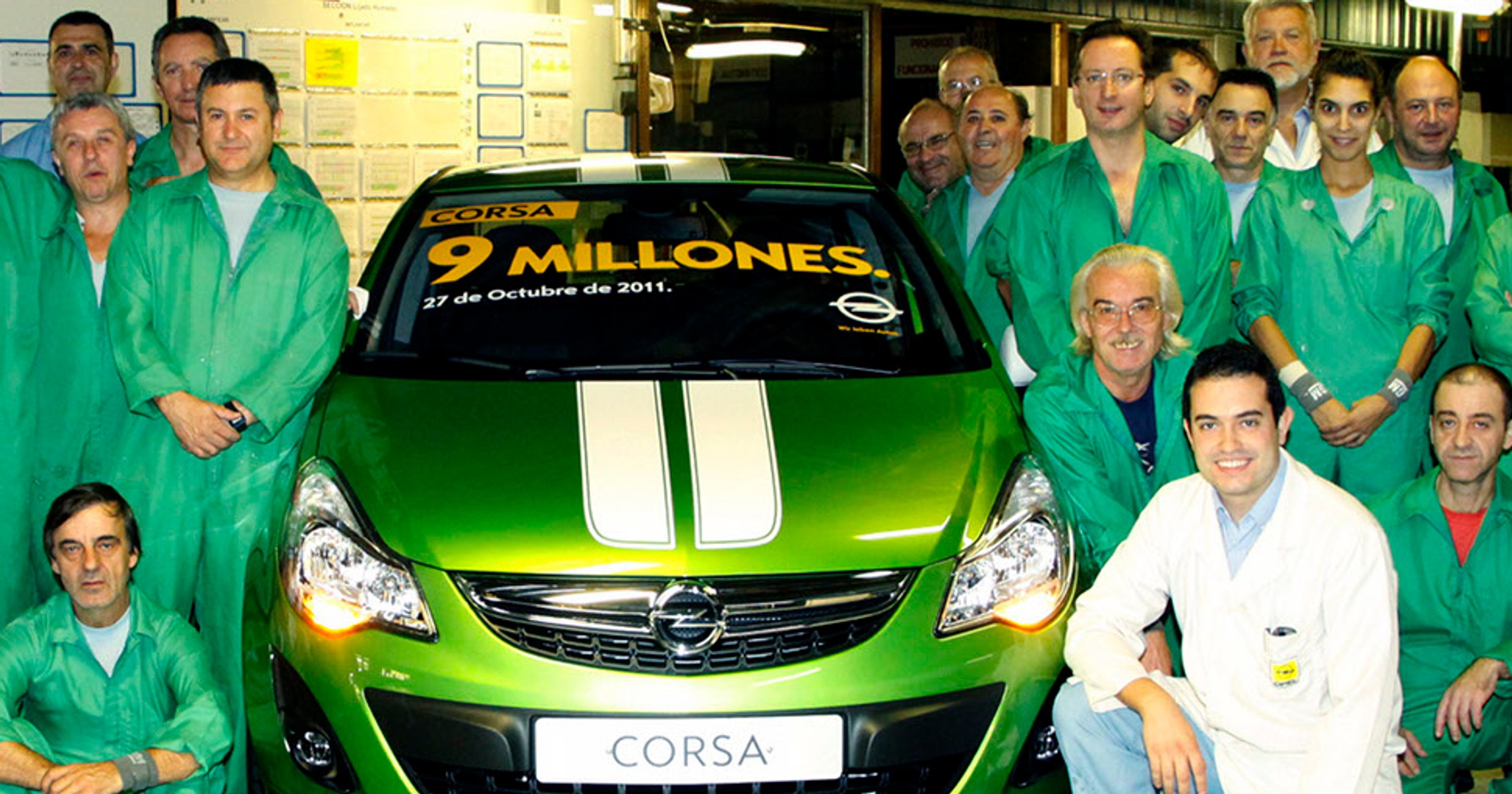 9 milionów Opli Corsa z Saragossy