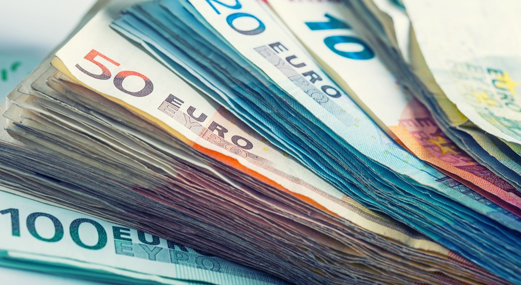 euro, banknoty, pieniądze