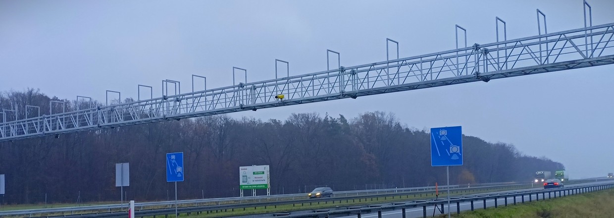 To najdłuższy odcinkowy pomiar prędkości w Polsce. Ma ponad 14 km długości