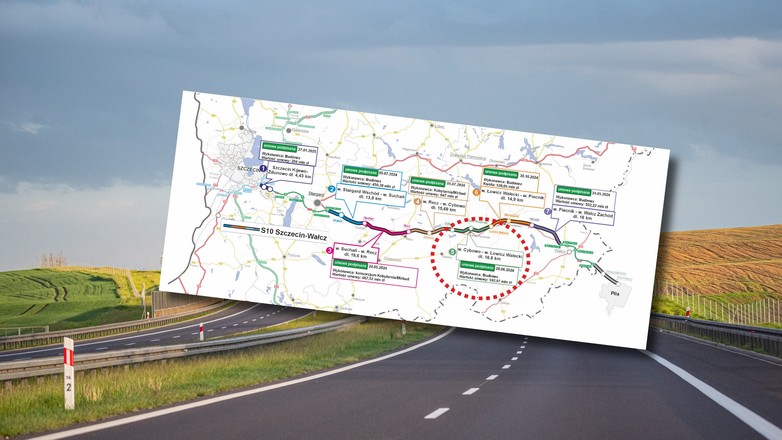 S10 Cybowo - Łowicz Wałecki