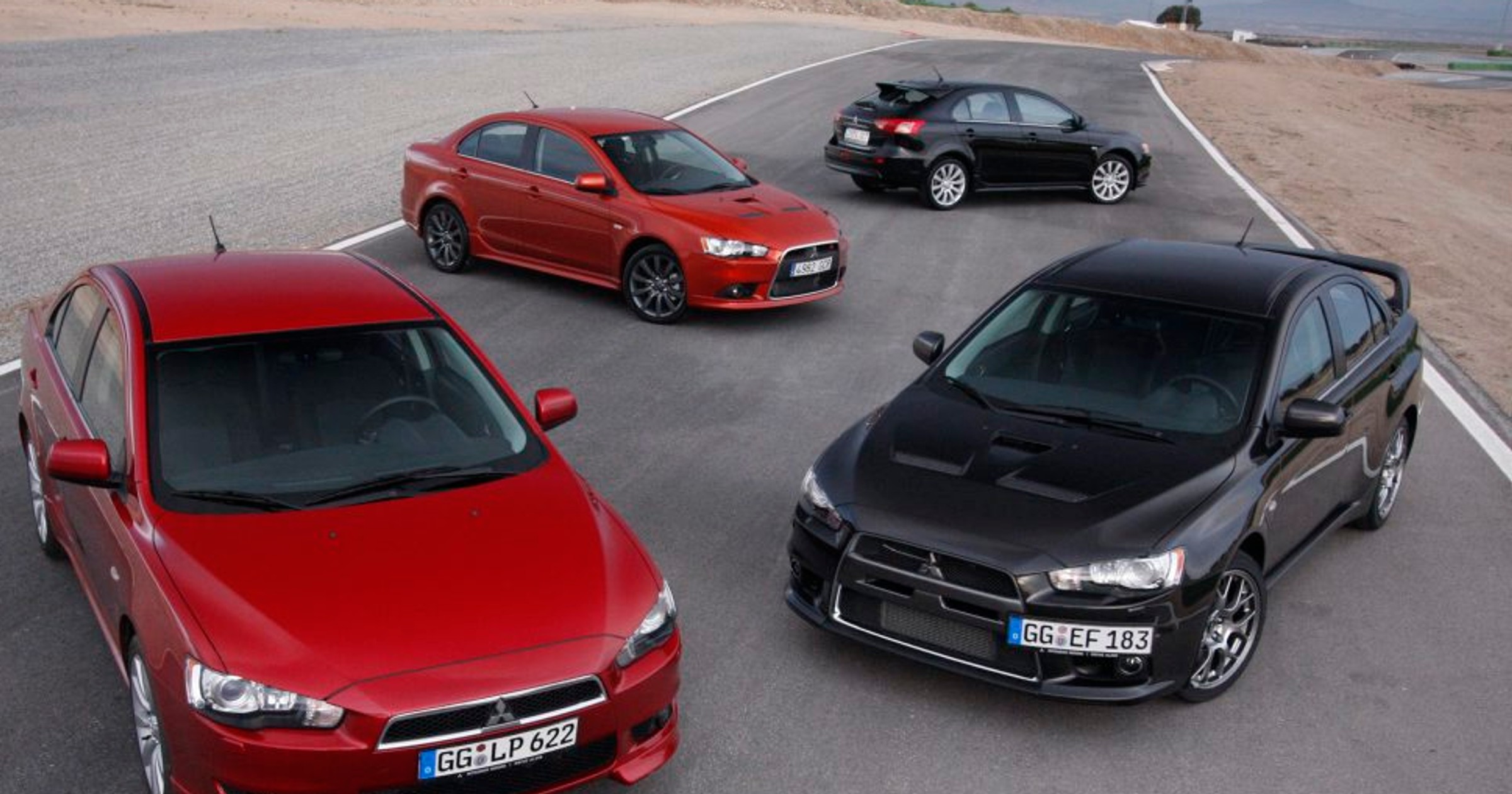 Mitsubishi Lancer (od 2007 r.) - gama modelowa
