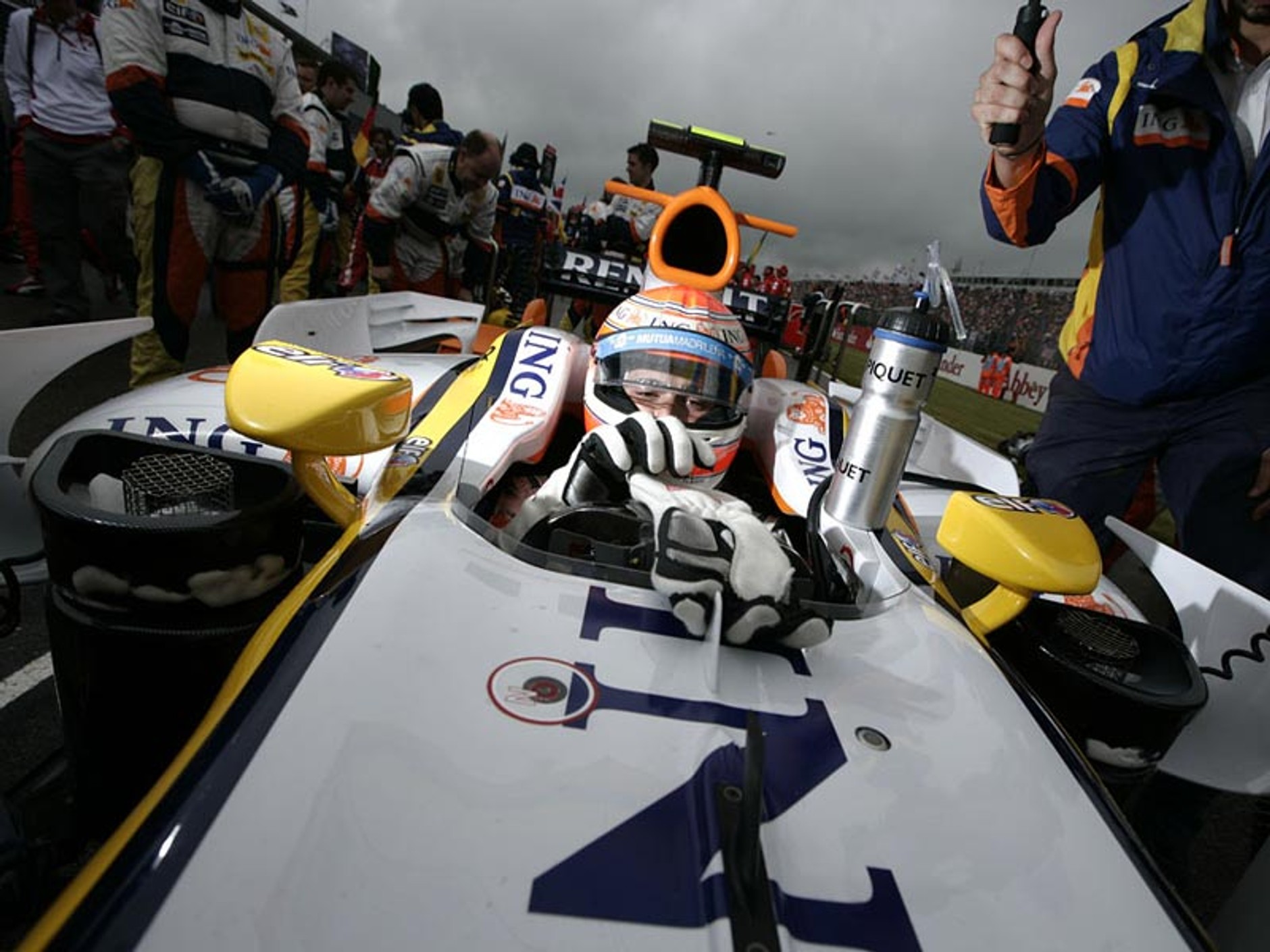 Grand Prix Wielkiej Brytanii 2008: Jiří Křenek i jego fotogaleria