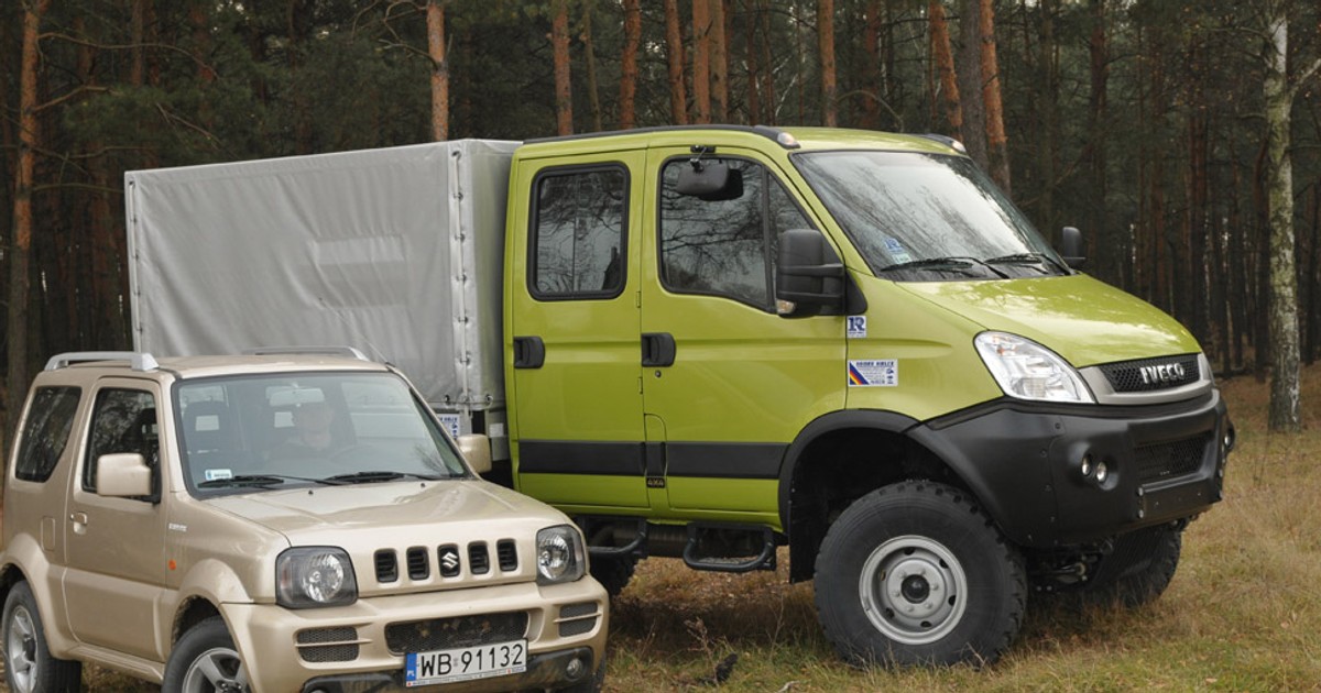 Suzuki Jimny kontra Iveco Daily 4x4: czy duży może więcej?