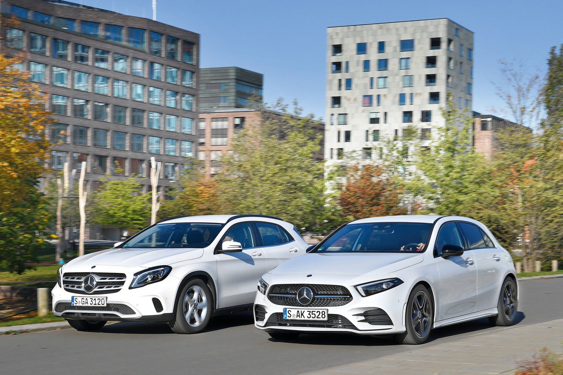Mercedes GLA kontra Mercedes klasy A