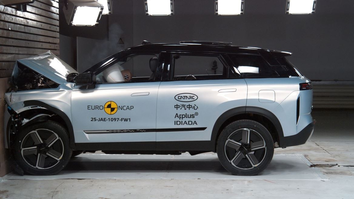 Crash test: Jaecoo 7 PHEV (2025)