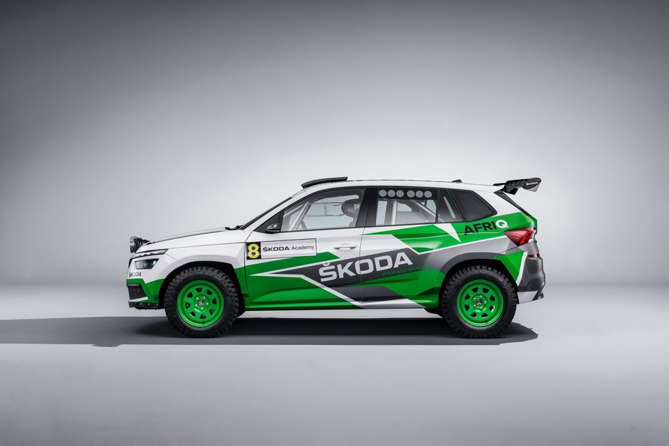 Rajdowa Skoda Afriq stworzona przez studentów z Mladej Boleslavi