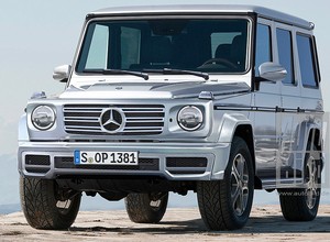 Nowe Mercedesy: klasa G i GLG - kanciaste gwiazdy