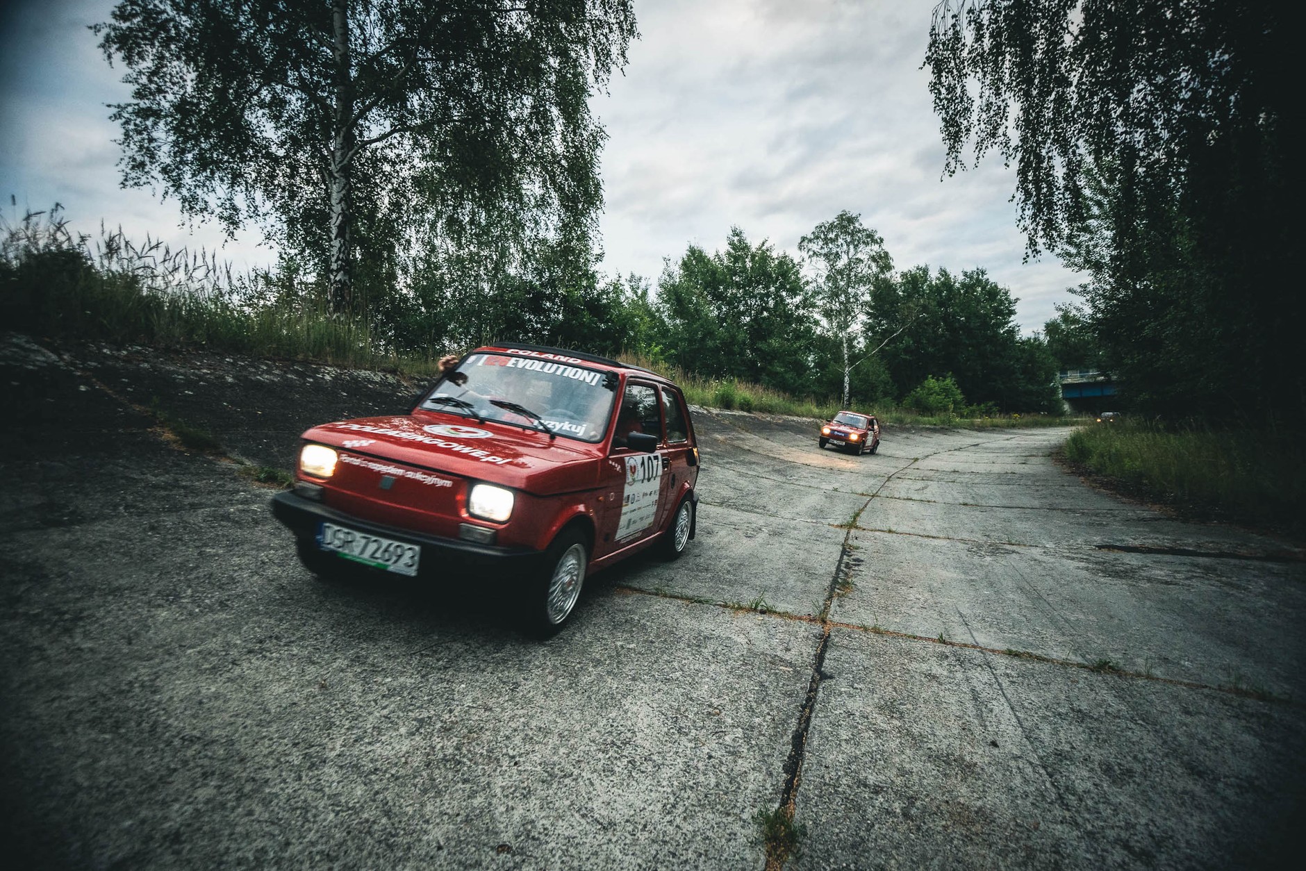 Maluchy w fabryce w Tychach