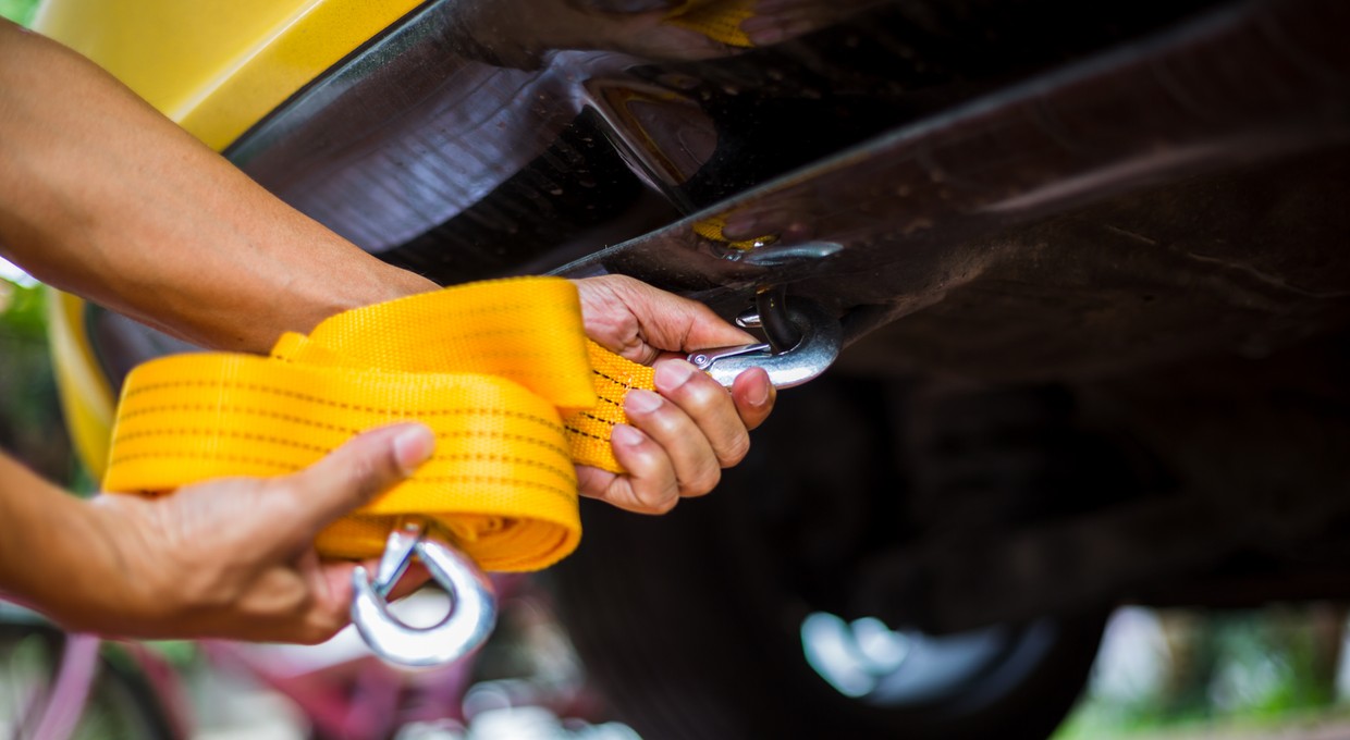 Czy wiesz, gdzie nie wolno holować pojazdu?