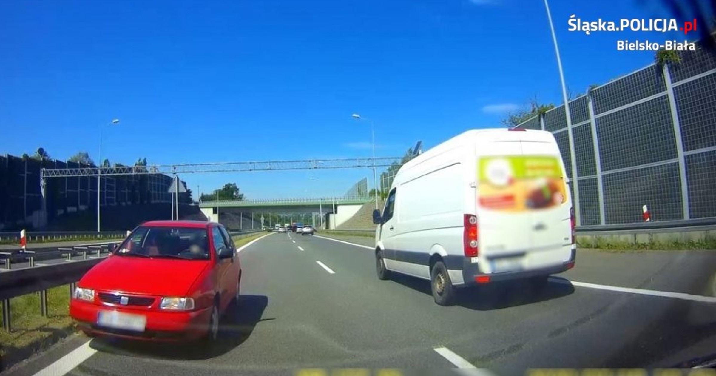 Jechał pod prąd drogą ekspresową