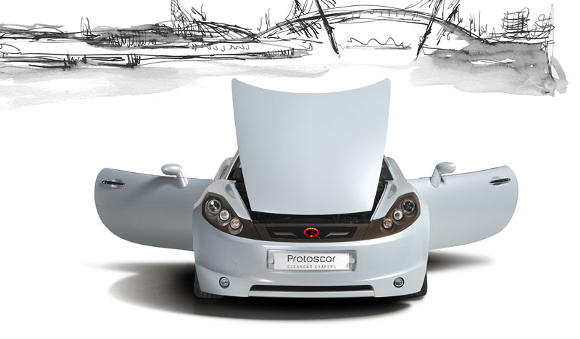 Genewa 2009: Protocar Lampo – elektryczny roadster ze Szwajcarii