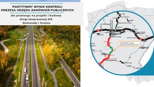 Nowy odcinek drogi S19 przebiegnie estakadą na filarach o wysokości ok. 30 m