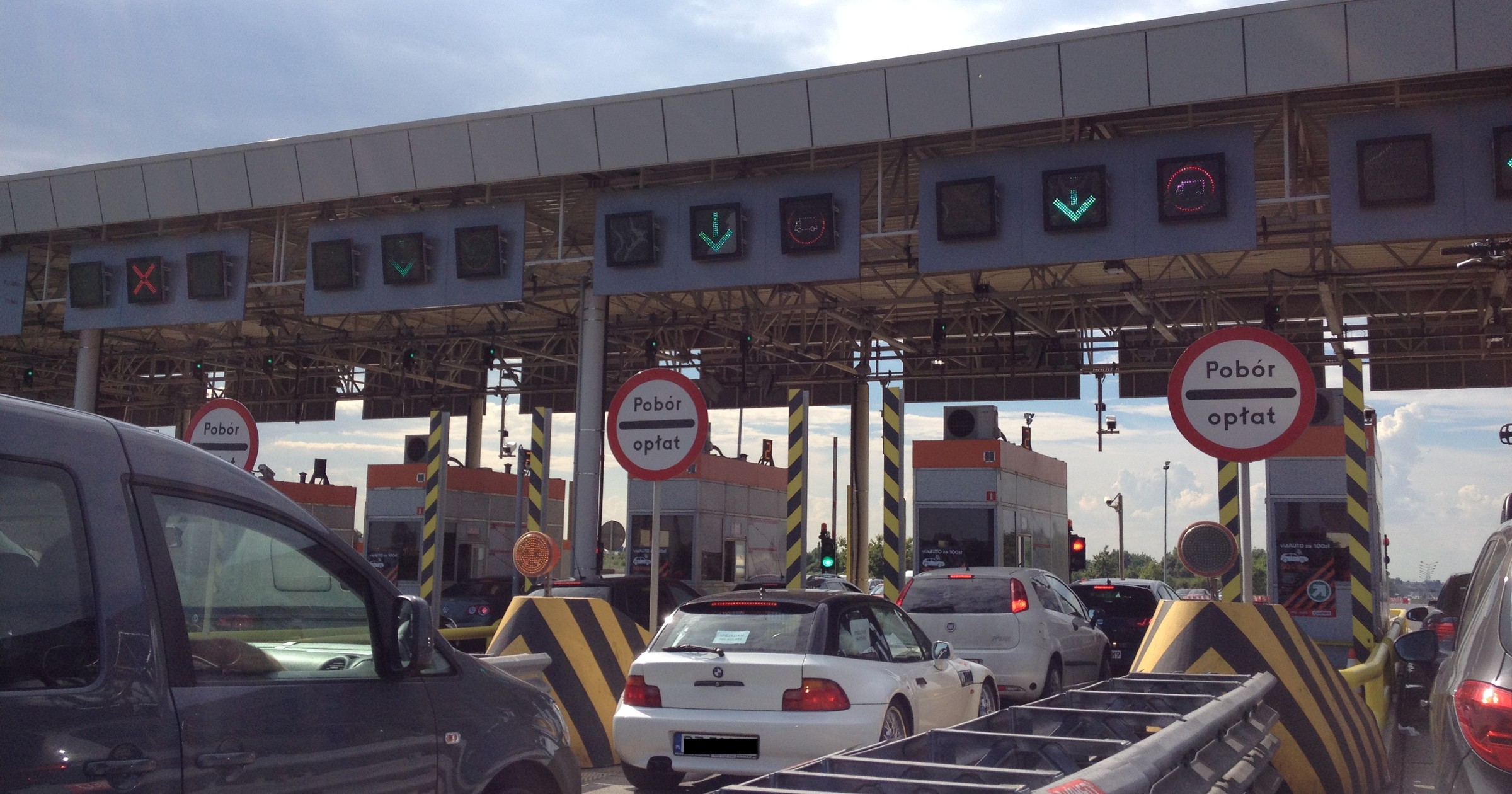 Bramki na autostradzie A4