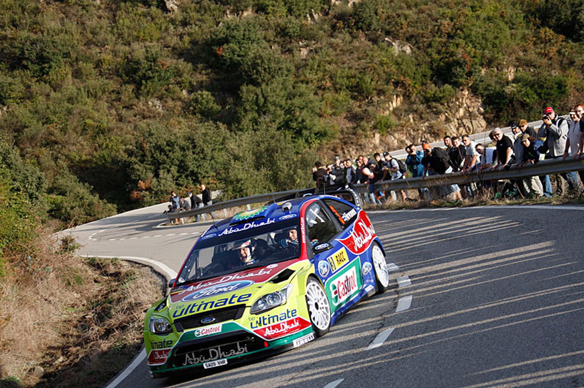 Rajd Hiszpanii 2009: Citroën mistrzem, Hirvonen wciąż liderem - fotogaleria Rallyworld©Willy Weyens