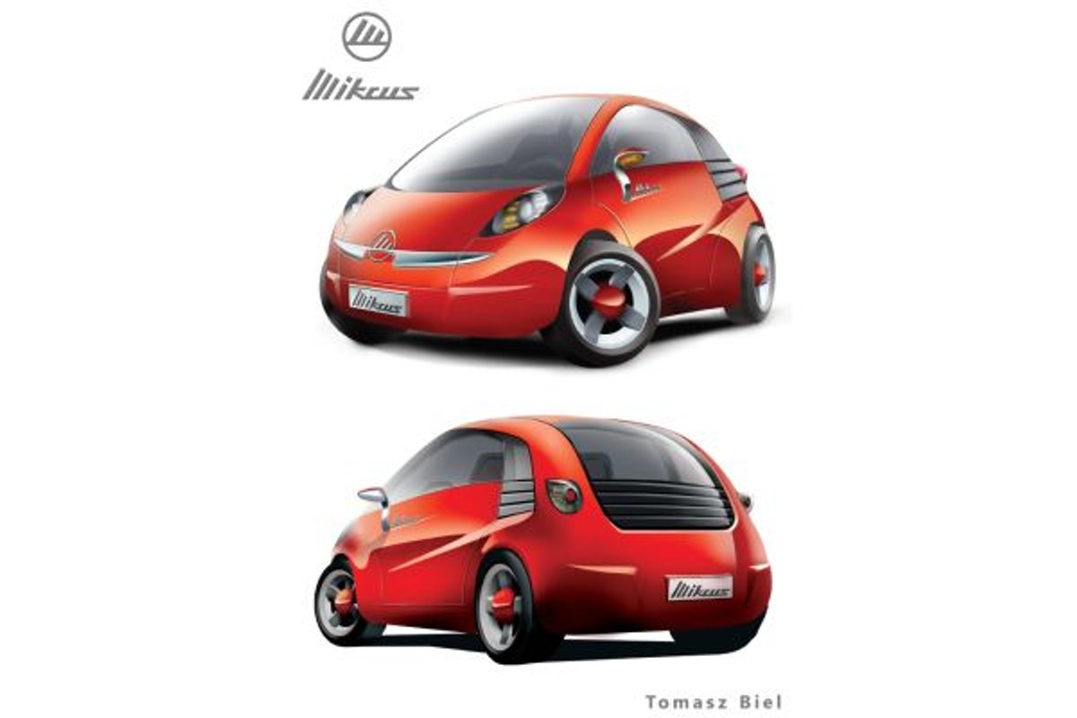 Mikrus w wersji hatchback, autor Tomasz Biel