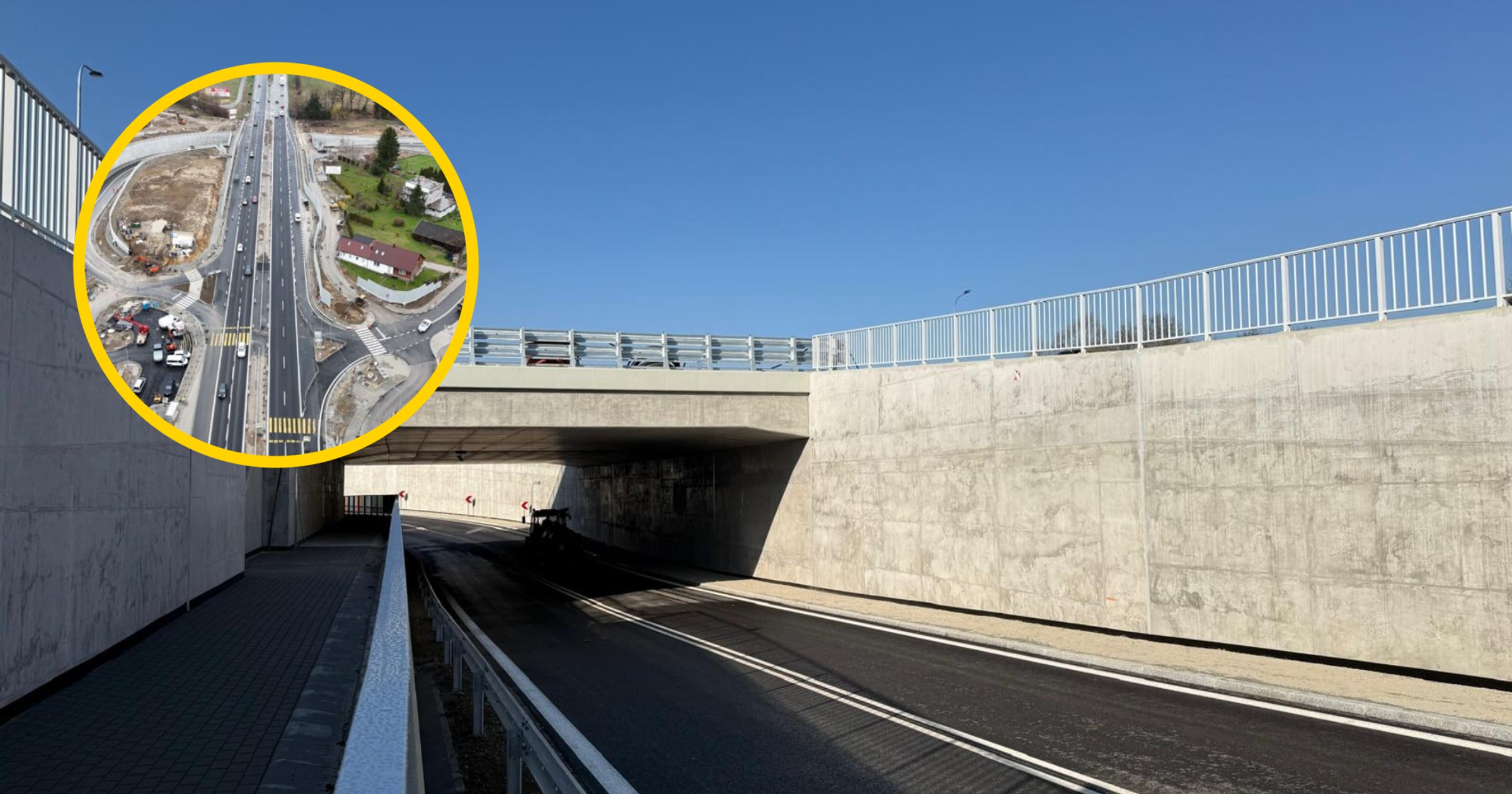 Tunel pod DK7 Krzyszkowicach