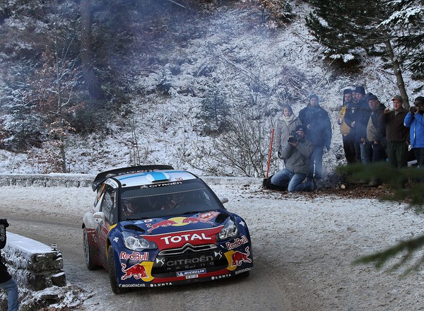 Rajd Monte Carlo 2013: 4 Citroëny DS3 WRC na starcie