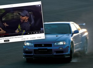 Lewis Hamilton szalał Nissanem GT-R po Tokio. Gwieździe wolno więcej? [WIDEO]