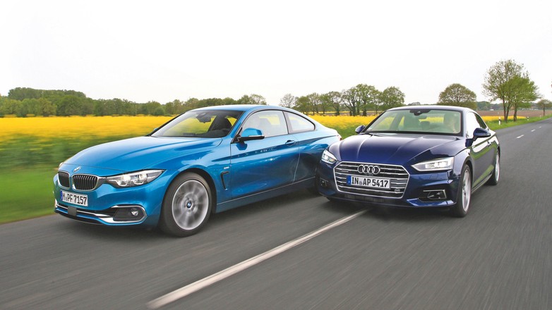 Brakuje tylko dwóch cylindrów - Audi A5 vs. BMW 430i