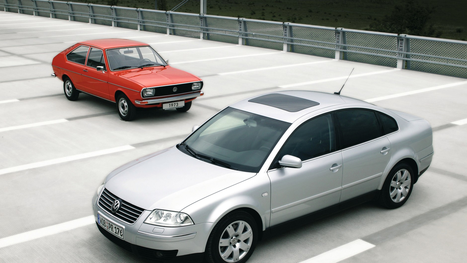 Volkswagen Passat I (1973-1980) i Volkswagen Passat V (1996-2005)