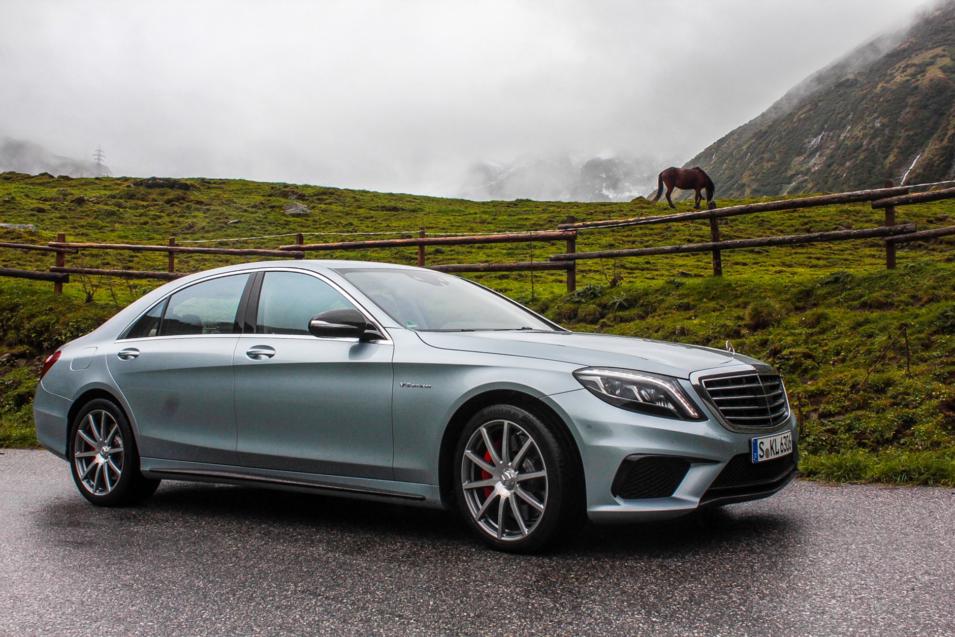 Mercedes S 63 AMG (pierwsza jazda)