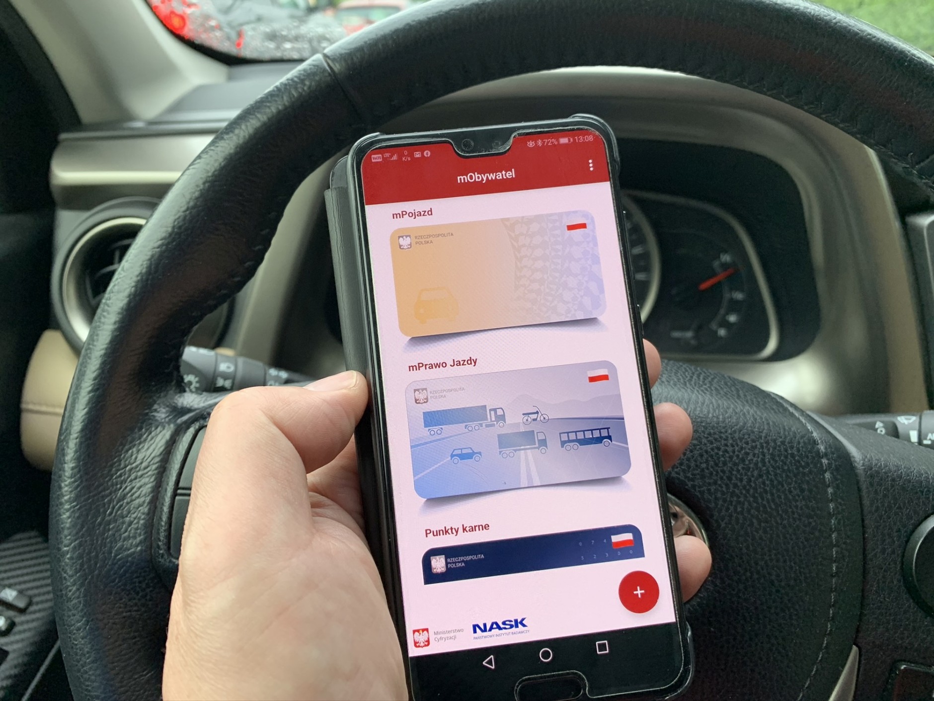 mPrawo Jazdy w telefonie