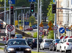 Liczba znaków na sekundę jazdy
