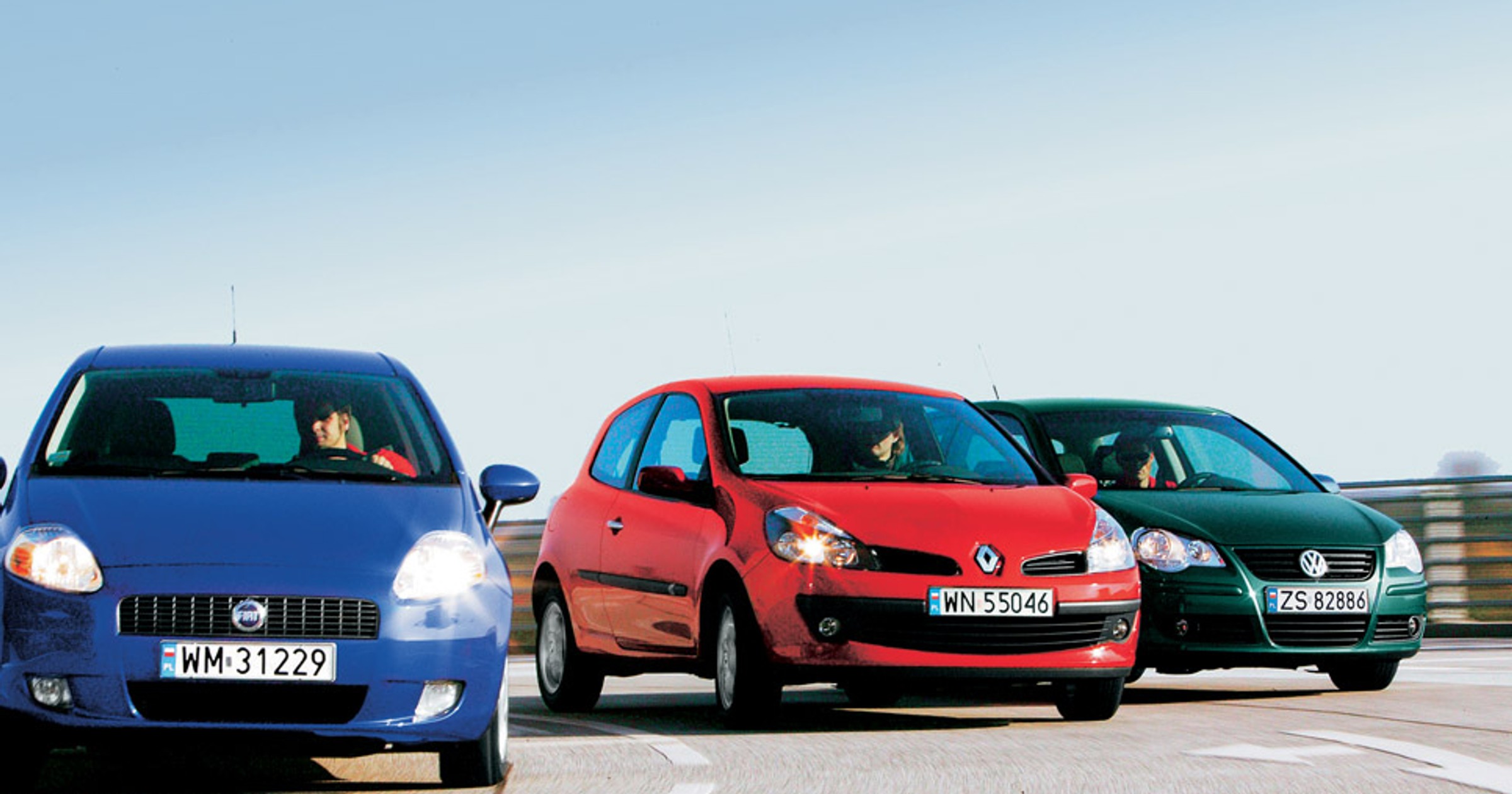Fiat Grande Punto kontra Renault Clio i VW Polo: niedrogie, ale czy trwałe i niezawodne