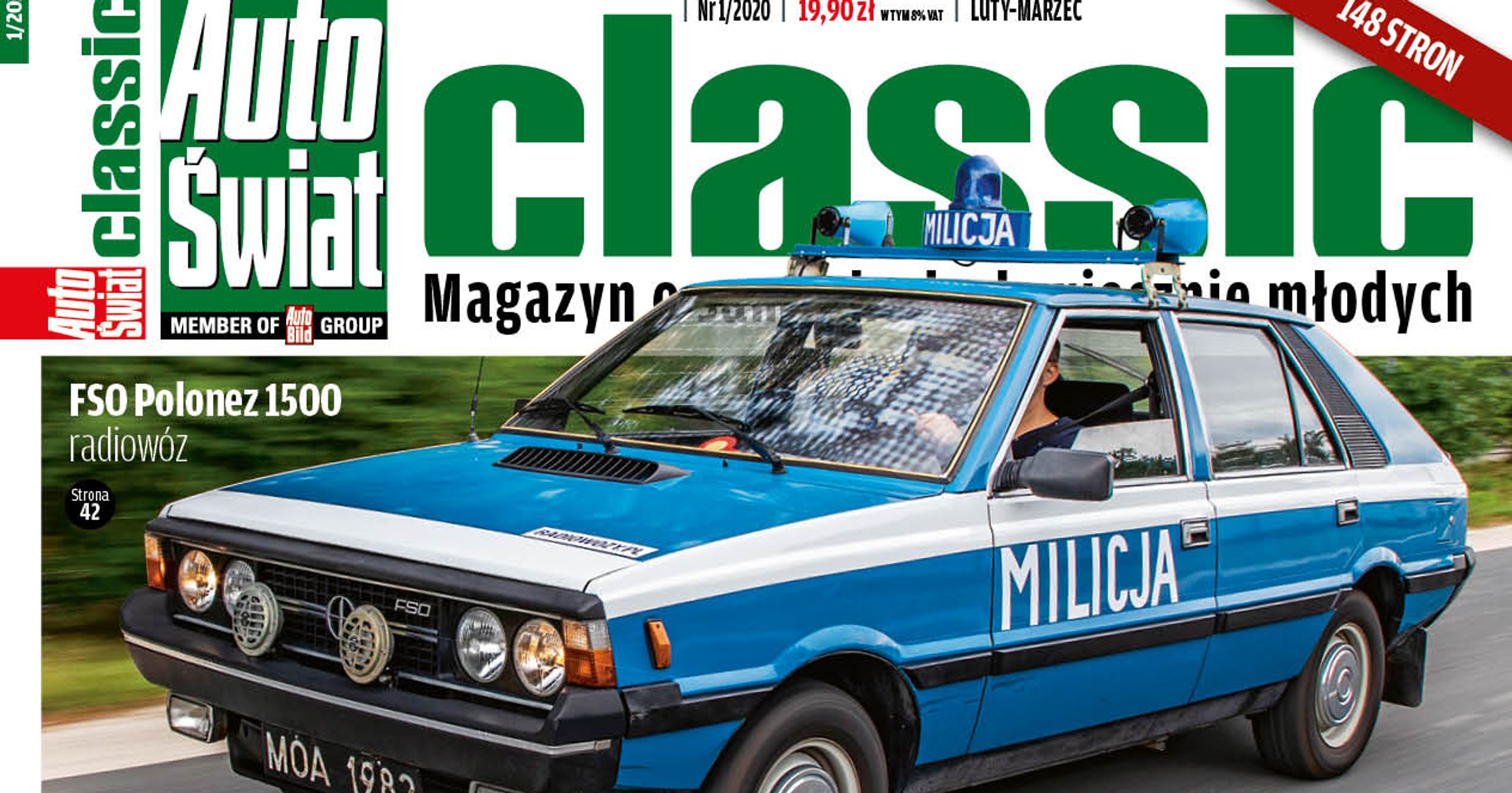 Auto Świat Classic 1/2020 już w sprzedaży