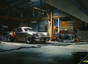 W grze Cyberpunk 2077 możesz jeździć kultowym Porsche 911 Turbo Johnny’ego Silverhanda