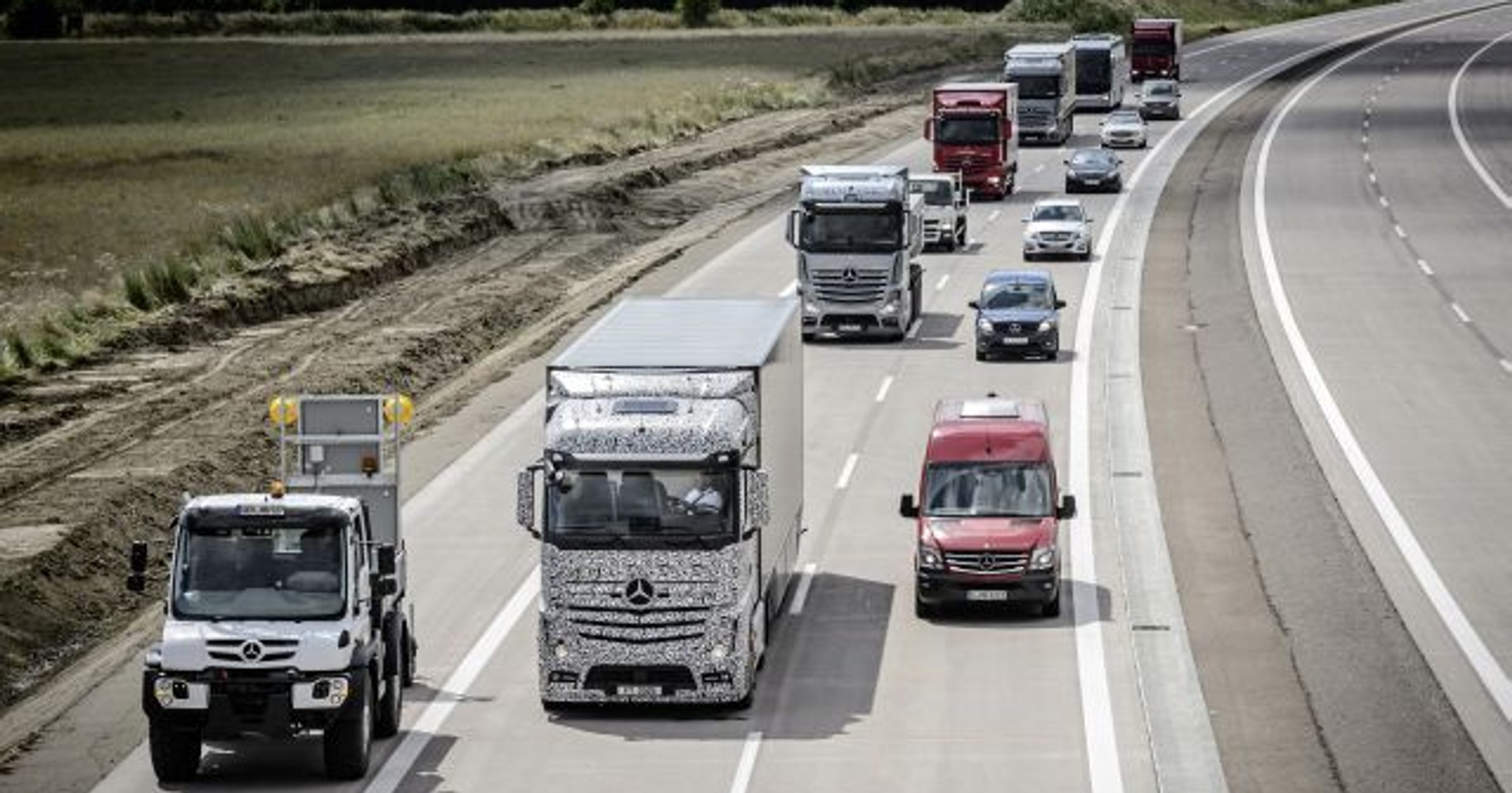 Ciężarówka z automatycznym pilotem